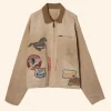 Rodeo Cowboy Western Petrol Jacket Front Image
