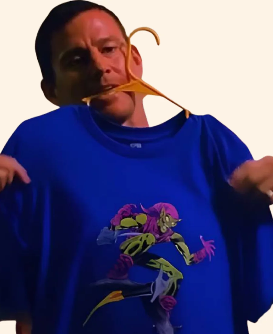 Roofman 2025 Jeffrey Manchester Blue T-Shirt Front Image