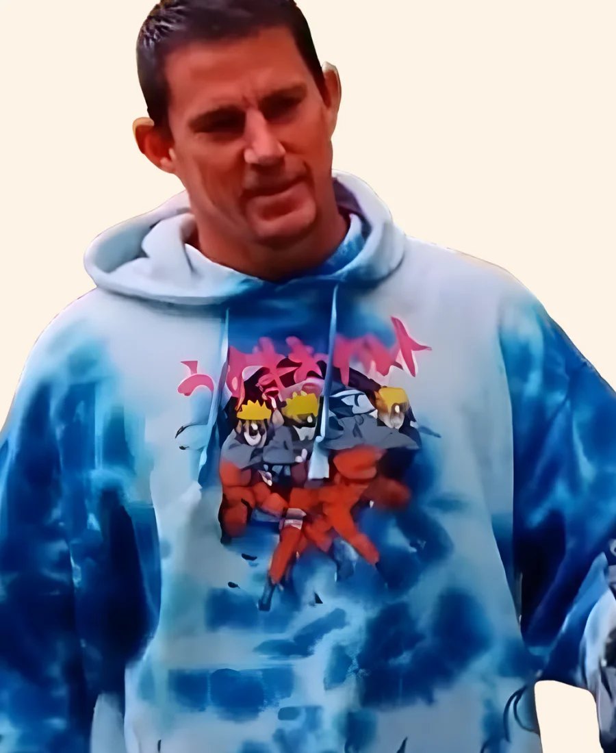 Roofman 2025 Jeffrey Manchester Tie Dye Hoodie Front Image