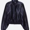 Snl S50 Scarlett Johansson Track Jacket Front Image