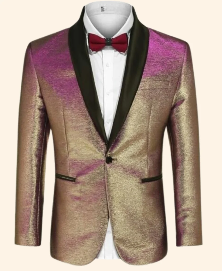SNL S51 Kenan Thompson Metallic Blazer Front Image