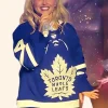 Sabrina Carpenter Toronto Maple Leafs Sweatshirt Front Image