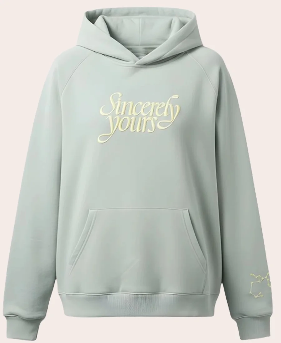 Salish Matter Sincerely Yours The Holiday Hoodie Grey Front Image