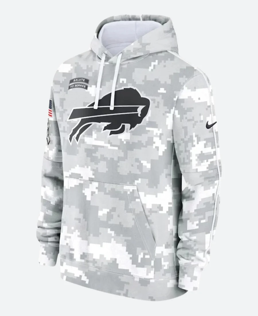Salute To Service Buffalo Bills Camo Hoodie