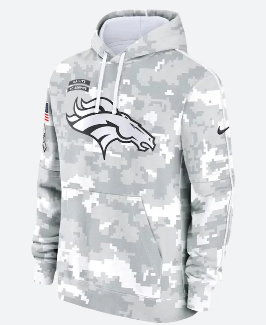 Salute To Service Denver Broncos Camo Hoodie