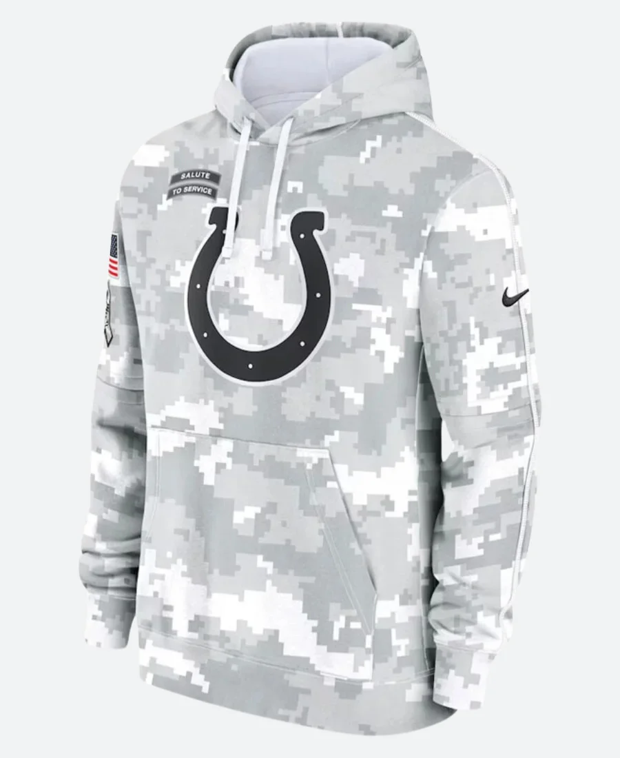 Salute To Service Indianapolis Colts Camo Hoodie