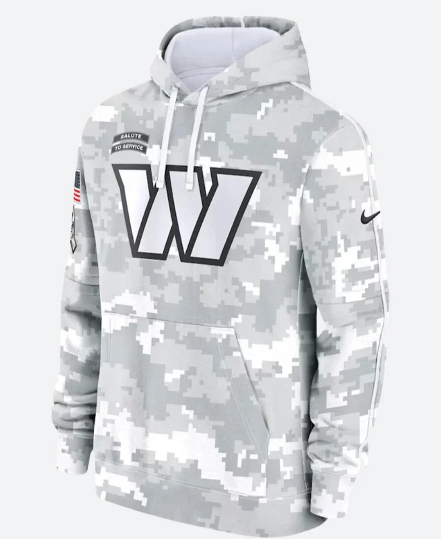 Salute To Service Washington Commanders Camo Hoodie