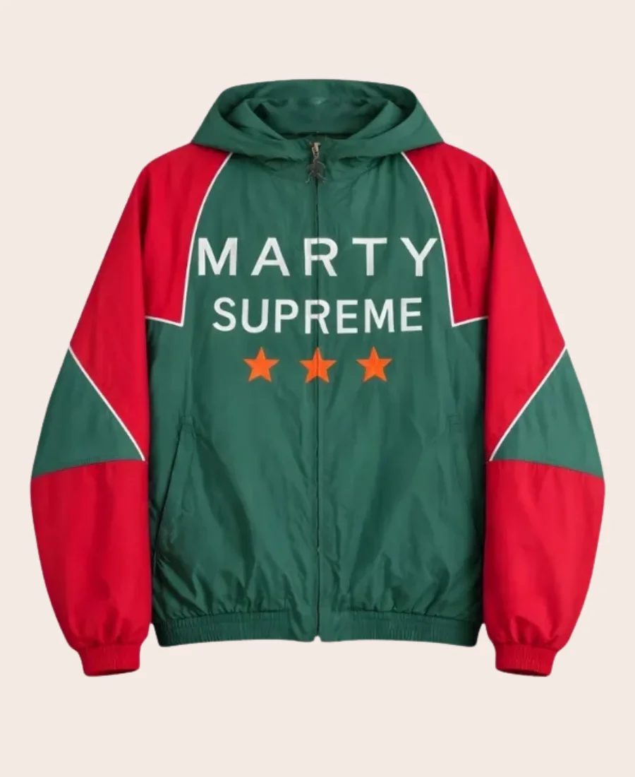 Sam Hartman Marty Supreme Mexico Jacket Front Image
