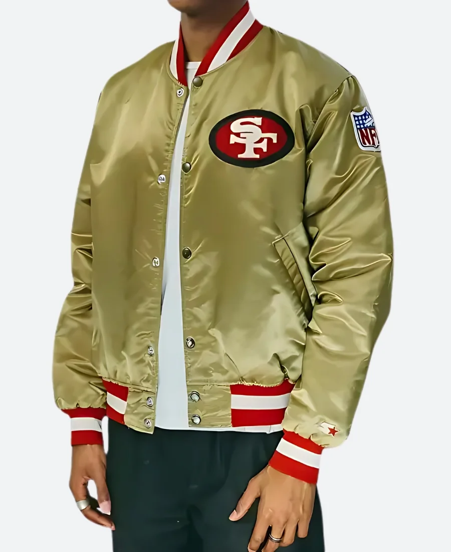 49Ers Gold Varsity Jacket