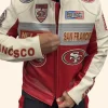 San Francisco 49ers Moto Jacket