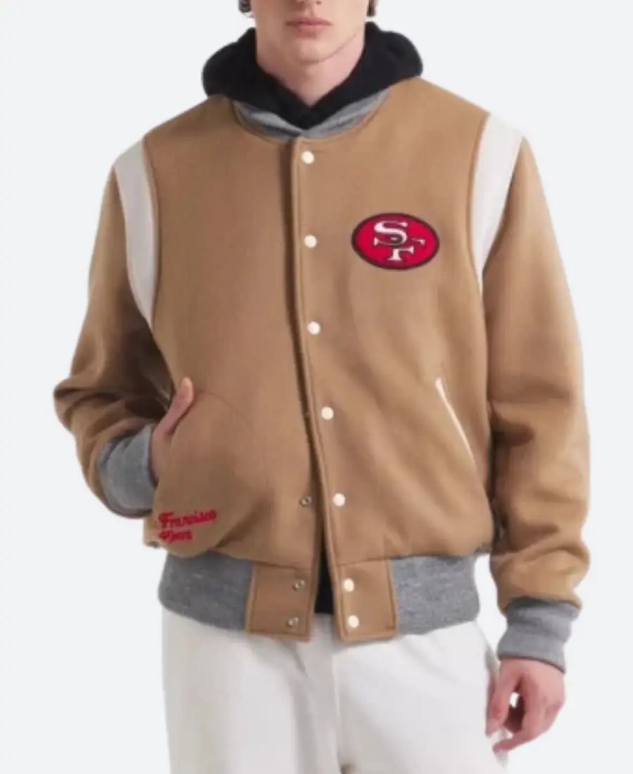 San Francisco 49ers X Todd Snyder Varsity Jacket