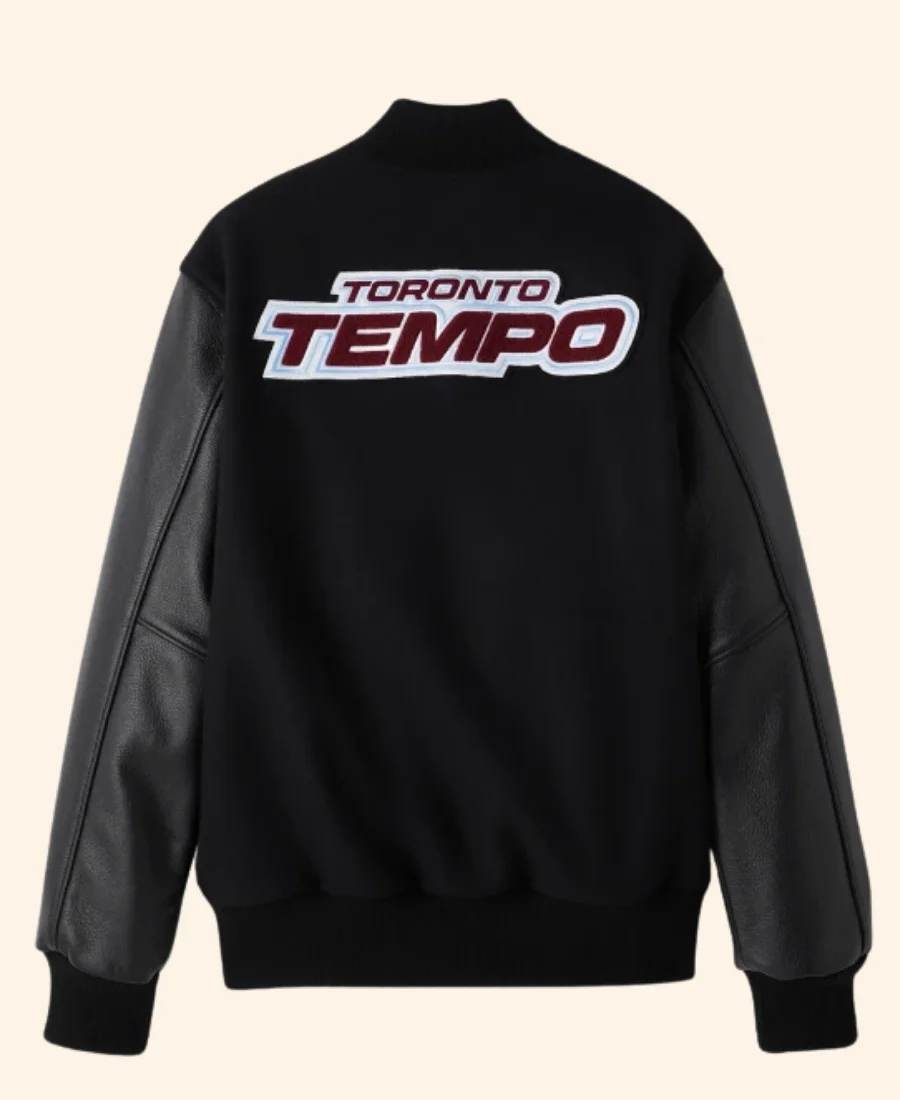 Sandy Brondello Toronto Tempo Varsity Jacket Back Image
