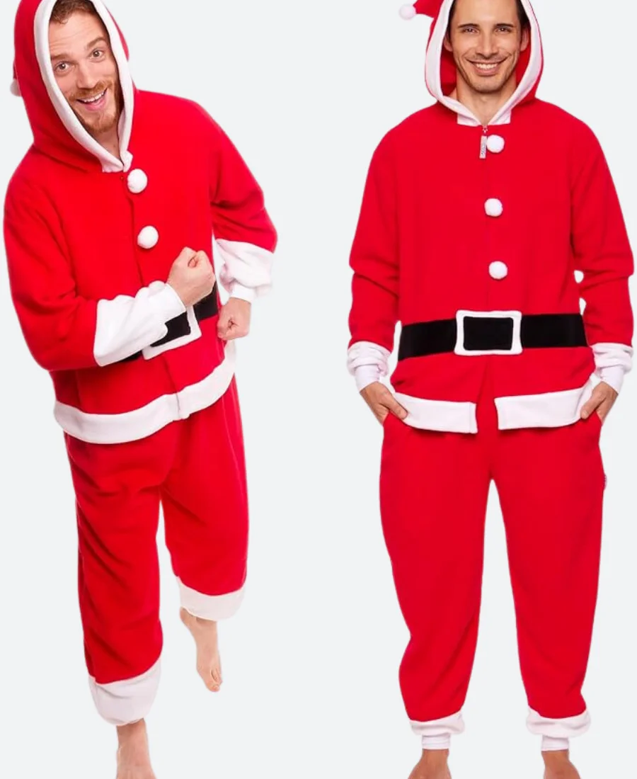 Santa Claus Onesie Christmas Costume