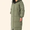 Santa Evita Eva Perón Puffer Coat Front Image