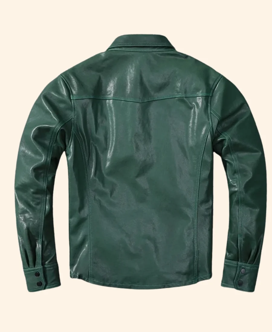 Saturday Night Live Kenan Thompson Leather Jacket Back Image