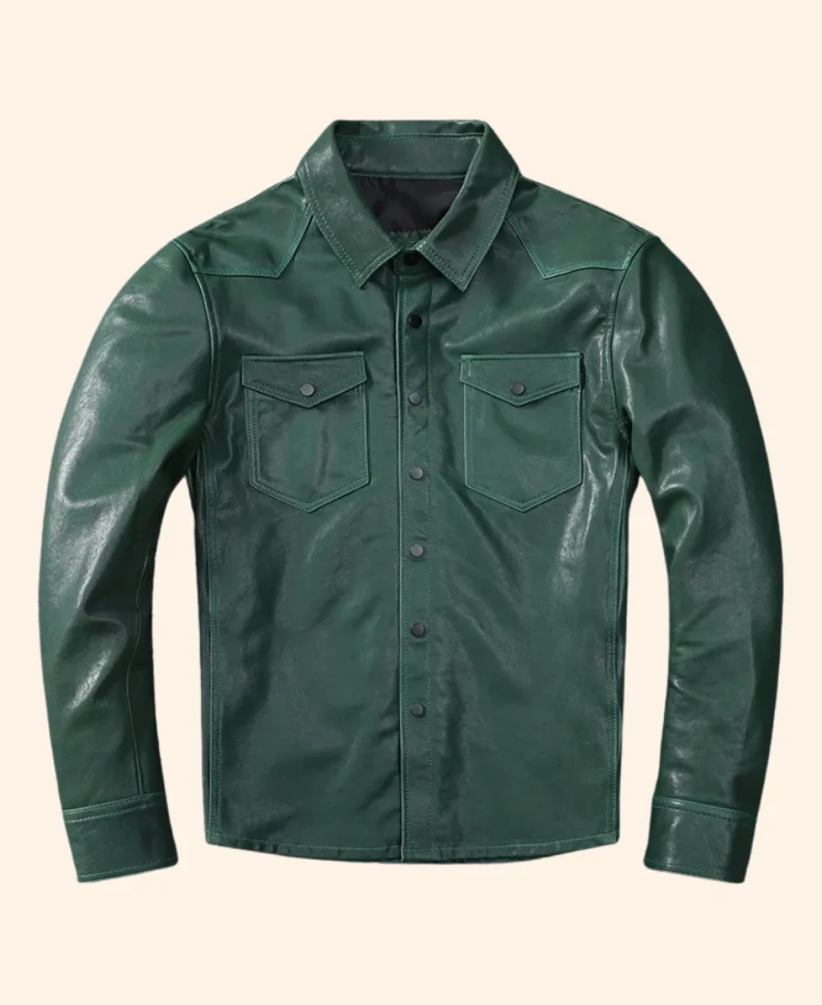 Saturday Night Live Kenan Thompson Leather Jacket Front Image
