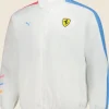Scuderia Ferrari Miami Grand Prix T7 White Track Jacket Front Image