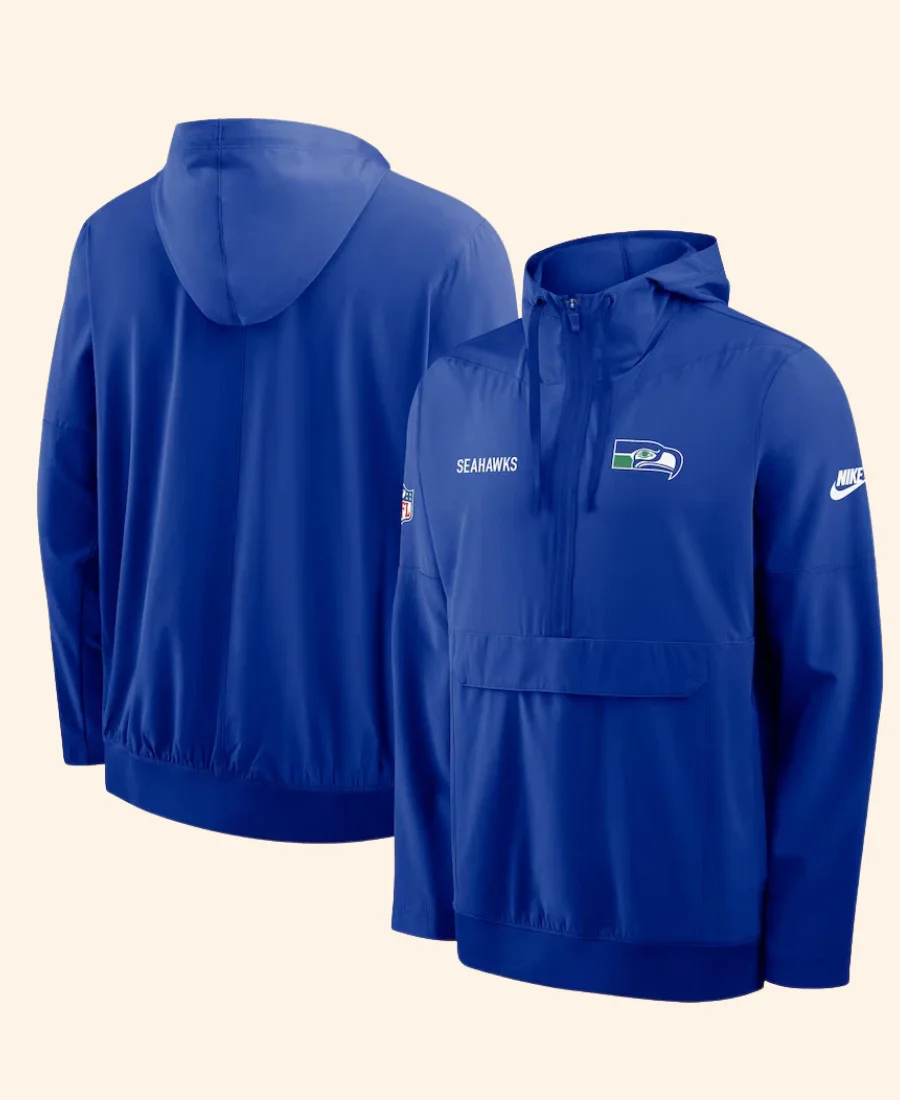 Seattle Seahawks Mike Macdonald Jacket Front & Back Image