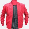 Seinfeld S09 David Puddy 8 Ball Bomber Jacket Front Image