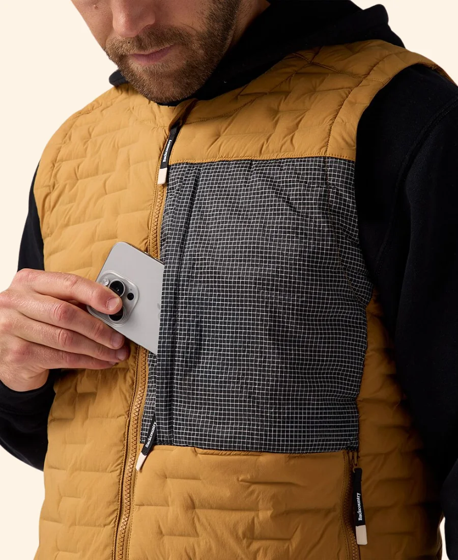 Shifting Gears S02 Stitch Quilted Vest Close Image