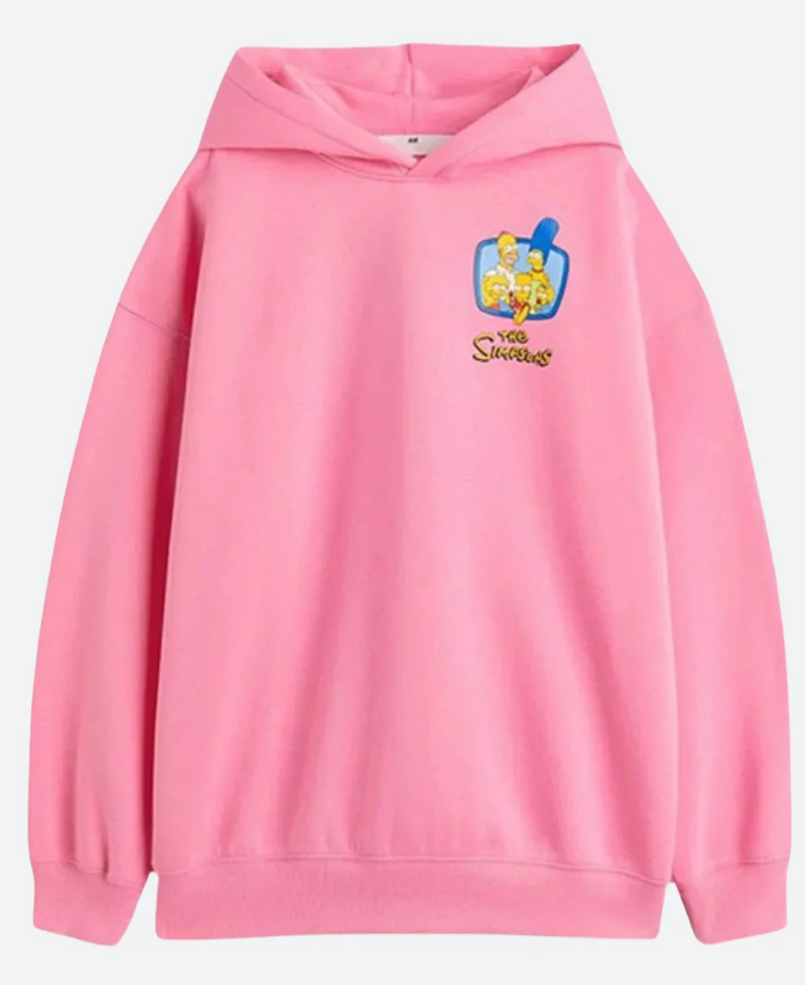 Simpson Pink Pullover Hoodie