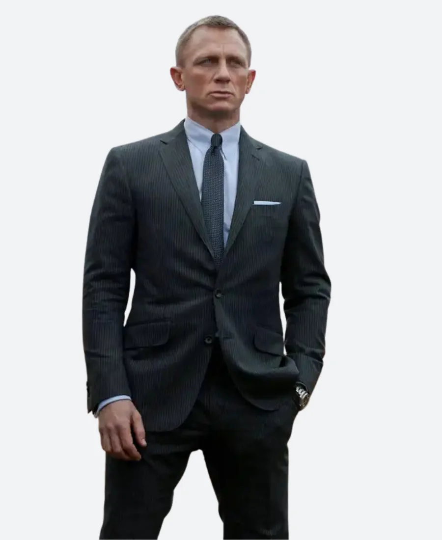 Skyfall James Bond Charcoal Blazer