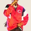 Snoop Dogg Cincinnati Reds Jacket Front Image