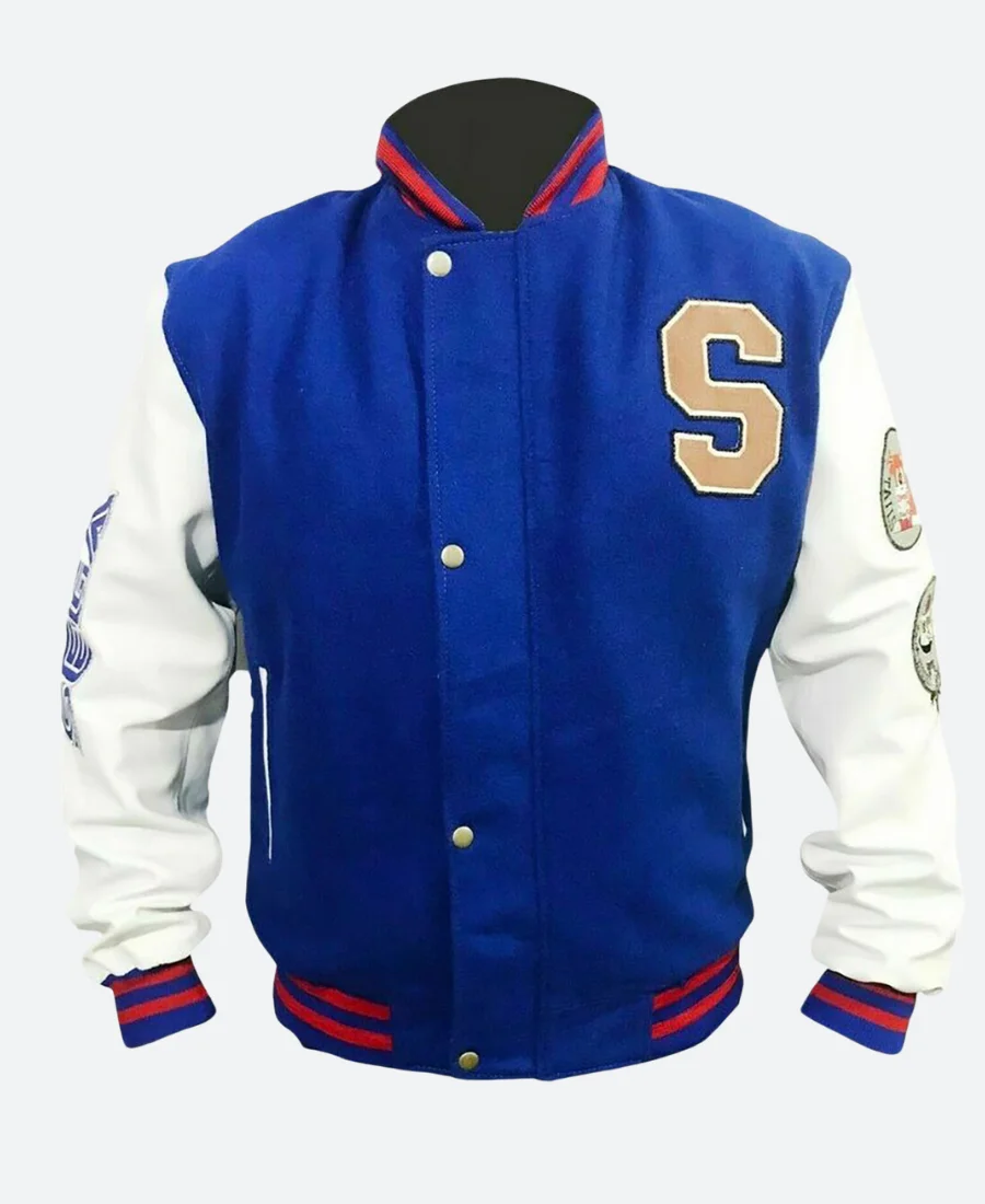 Sonic the Hedgehog Letterman Varsity Jacket