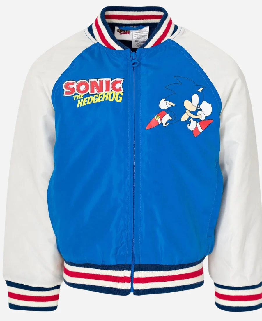 Sonic The Hedgehog Varsity Jacket