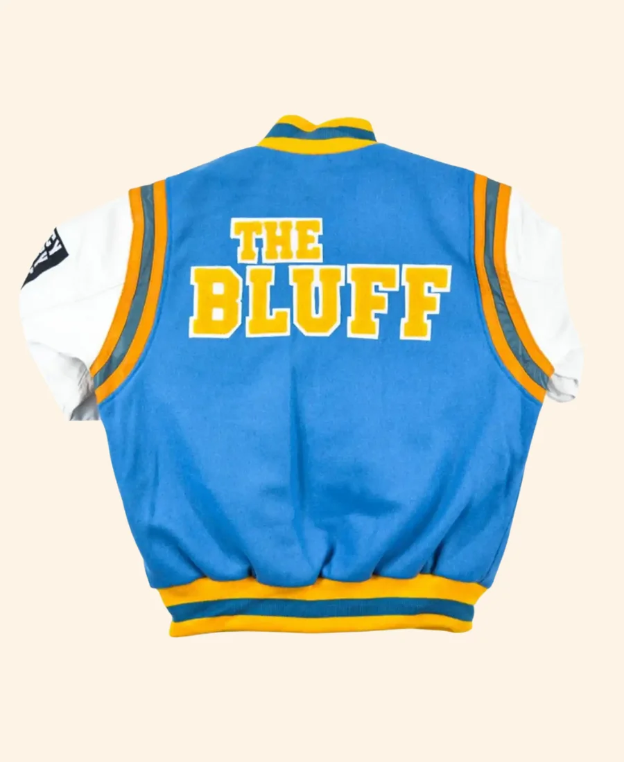 Southern University Motto Varsity Jacket back Image