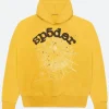 Sp5Der Websuit Yellow Hoodie Front Image