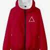 Squid Game Guard Pink Jacket Front Image