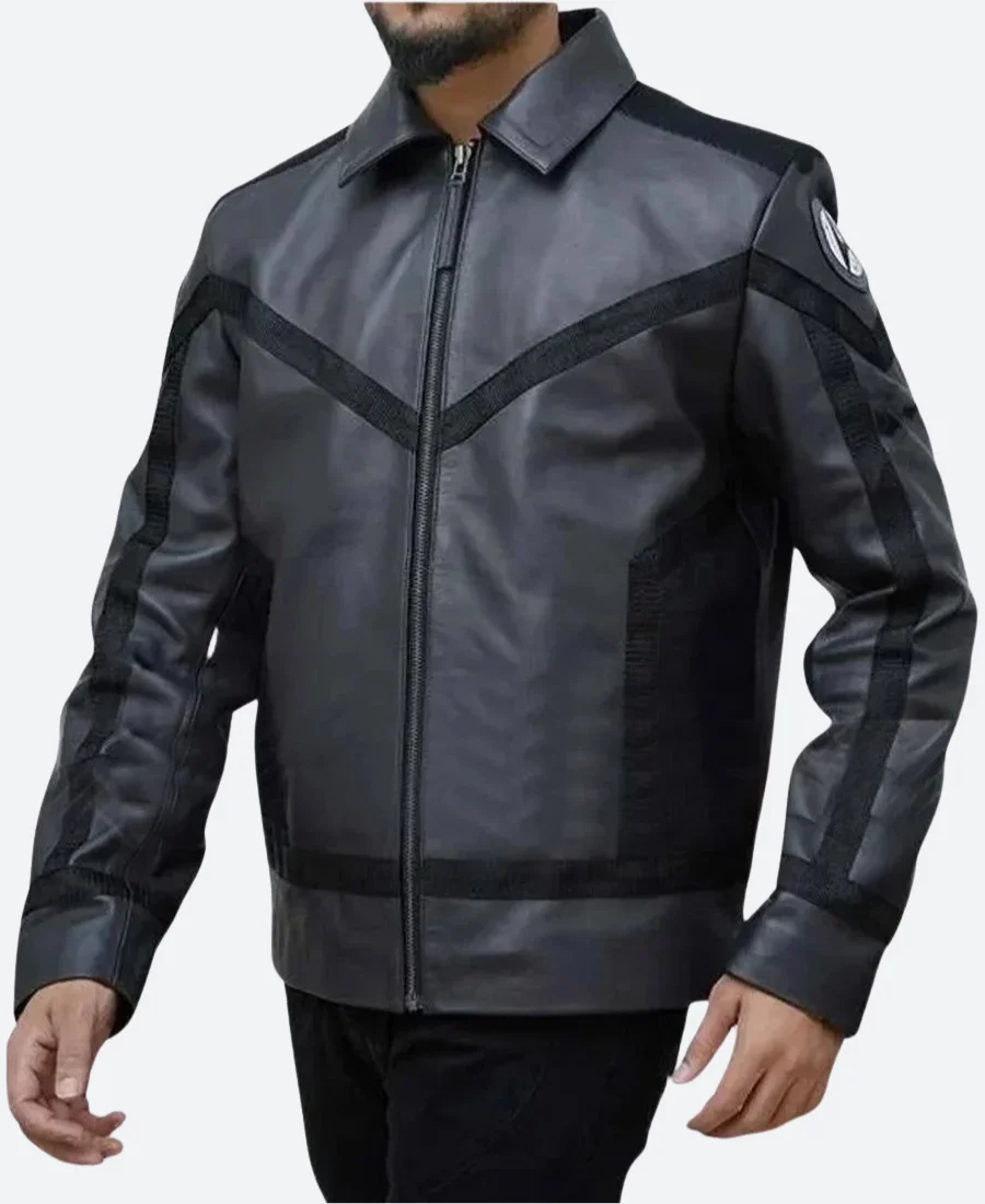 Star Trek Strange New Worlds Captain Christopher Leather Jacket