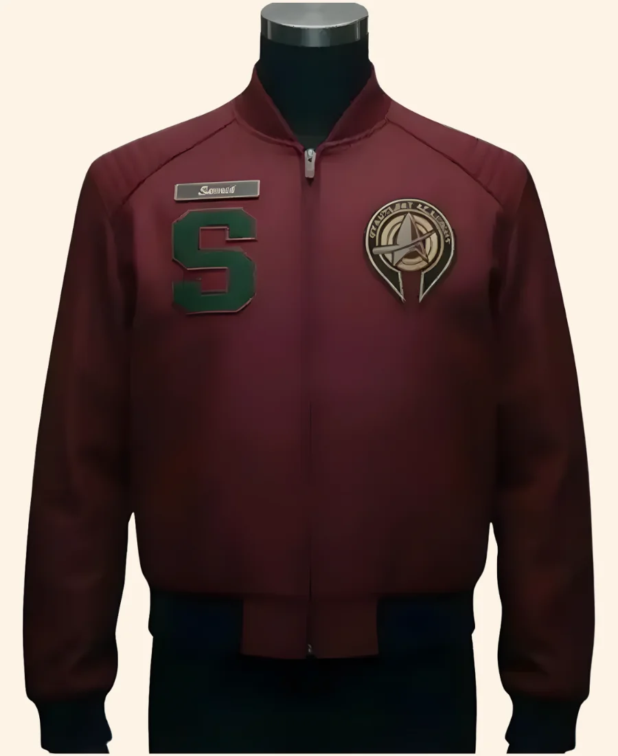 Star Trek_ Starfleet Academy Darem Reymi Bomber Jacket Style 01 Front Image