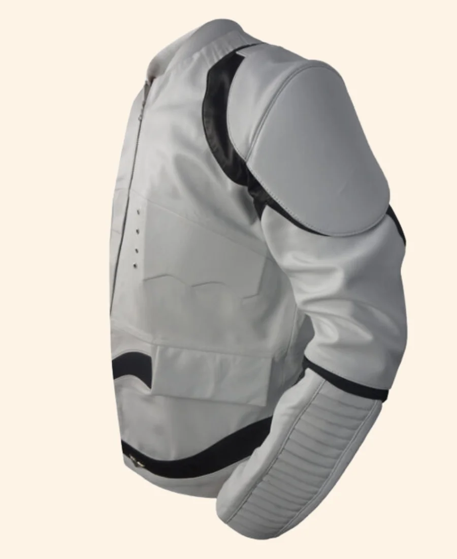 Star Wars Stormtrooper Armor Leather Jacket Arms Image