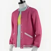 Steven Universe Future Pink Varsity Jacket Front Image
