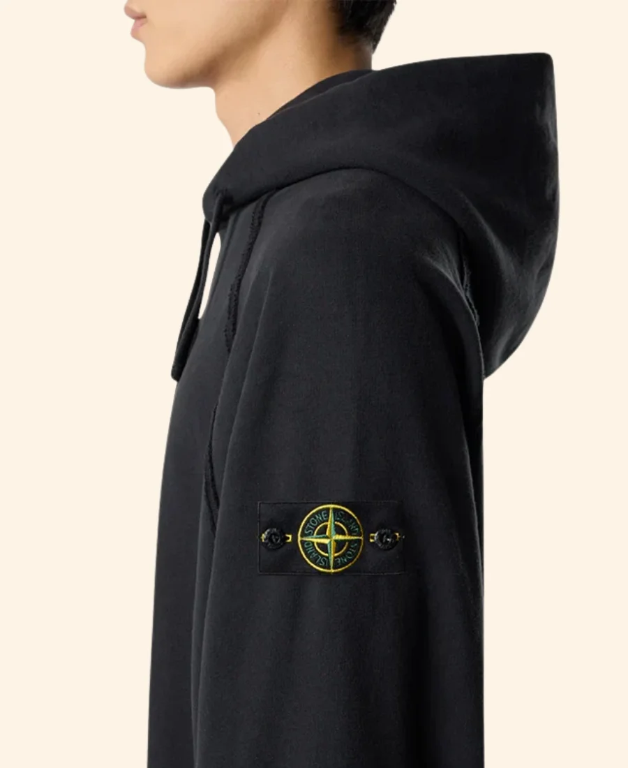 Stone Island Hoodie Blaack image