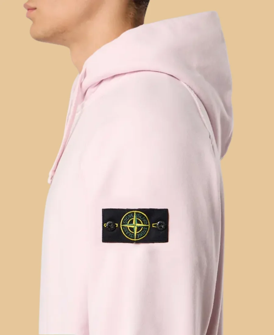 Stone Island Hoodie Pink Image