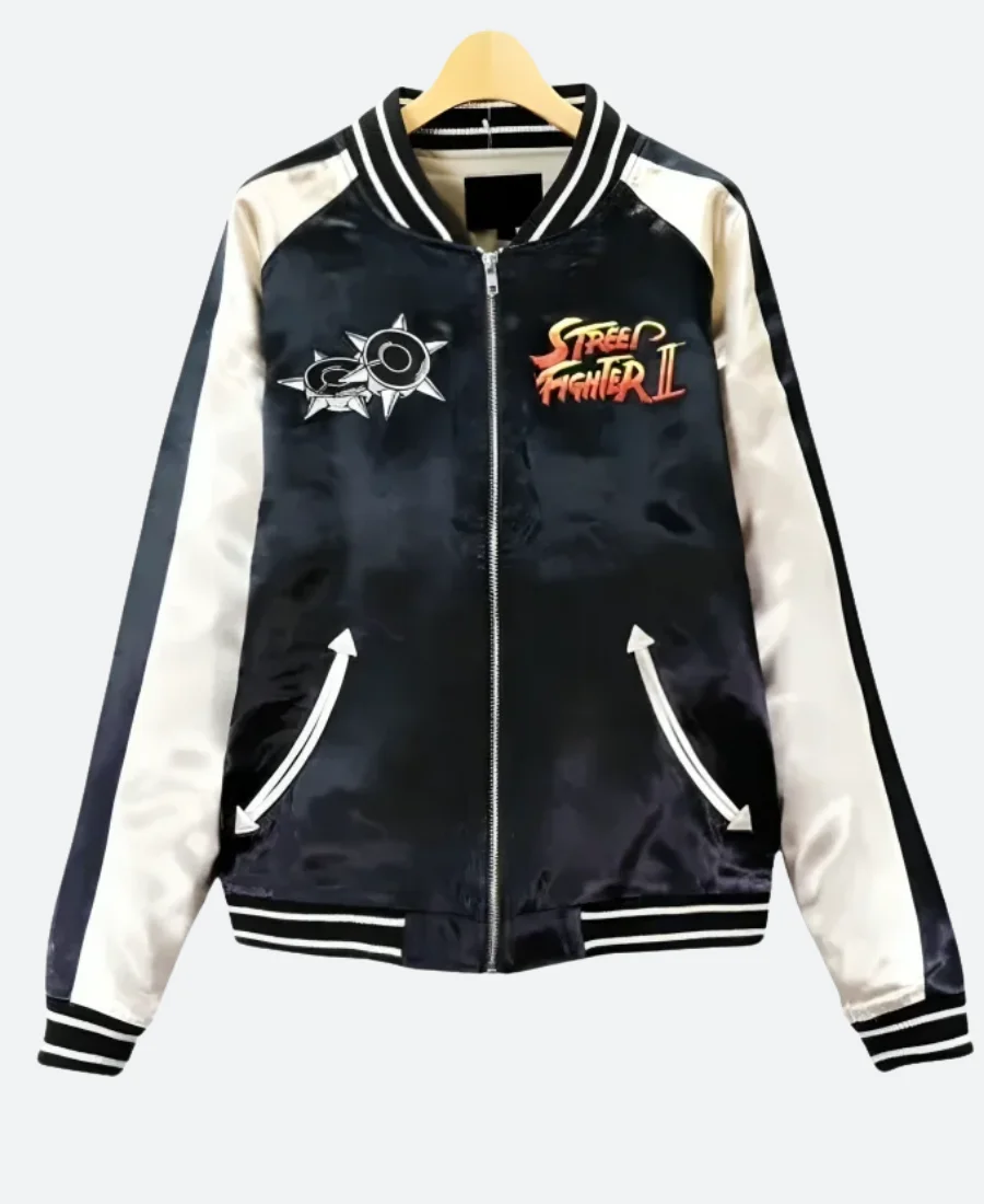 Street Fighter II Chun Li Bonus Stage jacket