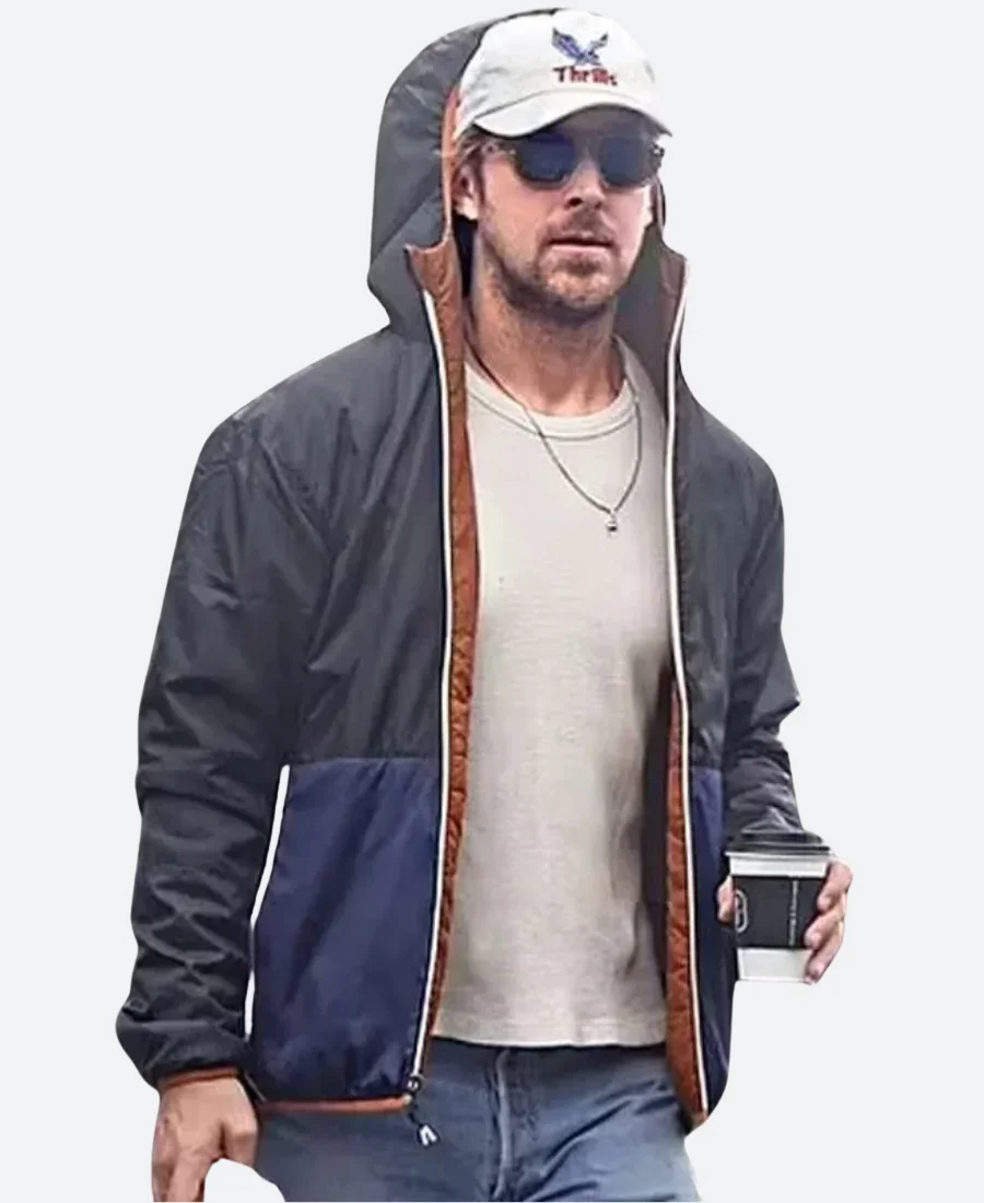 Street Style 2023 Ryan Gosling Hooded Jacket