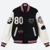 Stussy X Denim Tears Varsity Jacket Front Image