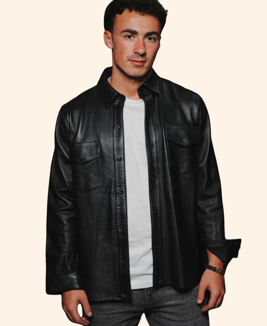 Style Me For Christmas 2024 Tedee Maxwell Leather Jacket Full Image