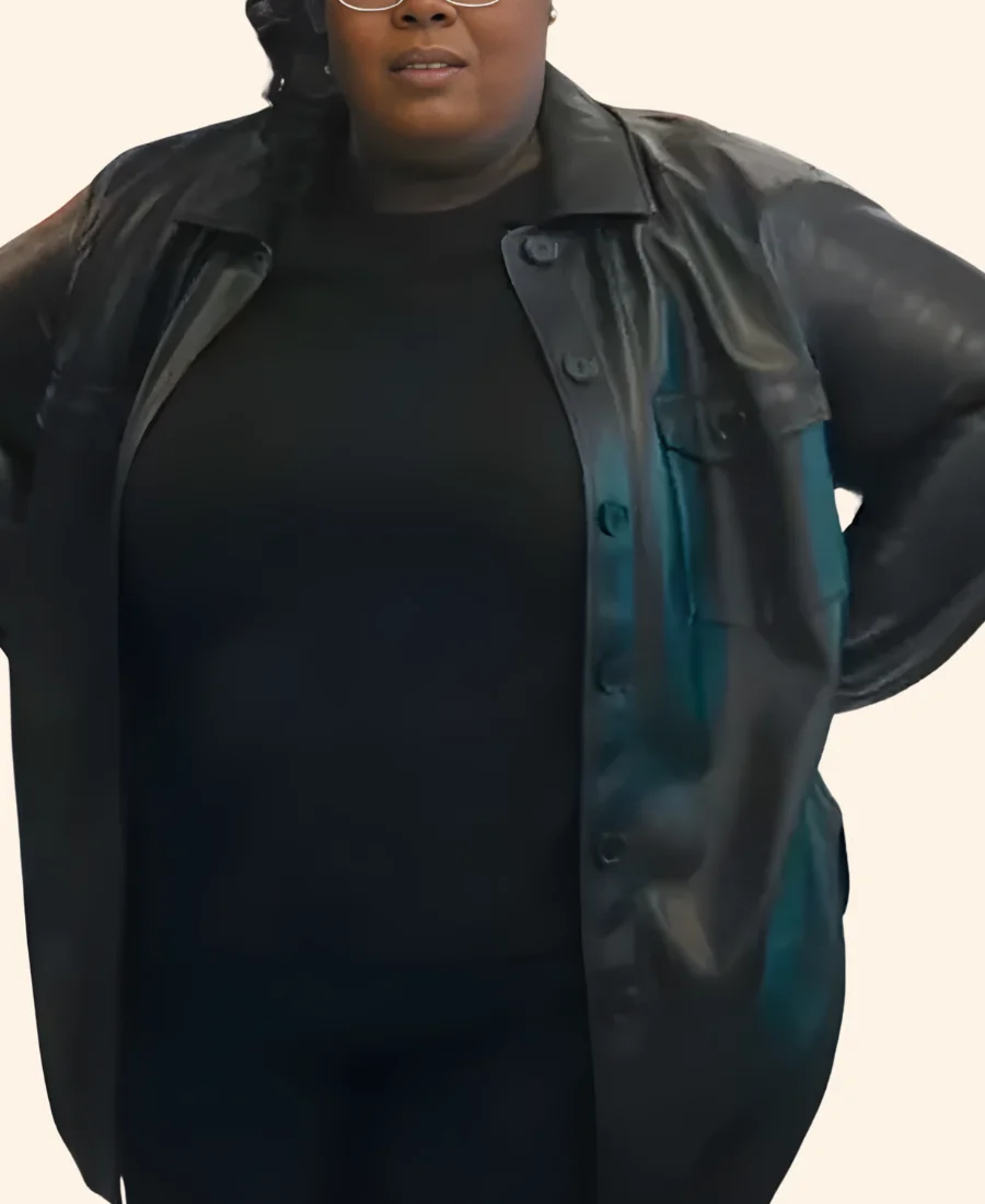 Style Me For Christmas Tiffany Leather Jacket