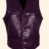 Suicide Squadās Joker Leather Vest Front Image
