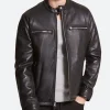 Sullivan'S Crossing S03 Cal Jones Leather Jacket Front Image