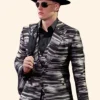 Super Bowl 2022 Joe Burrow Striped Blazer Front Image