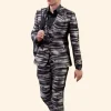 Super Bowl 2022 Joe Burrow Striped Suit Front Image