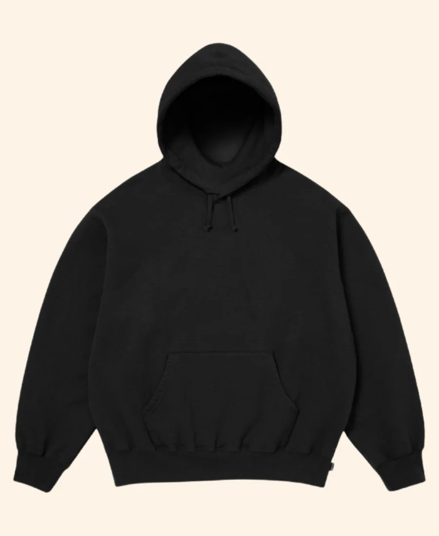 Supreme Applique Hoodie Black Front Image