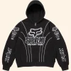 Supreme Fox Racing Jacket Black Front Image