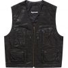 Supreme Patchwork Leather Cargo Vest